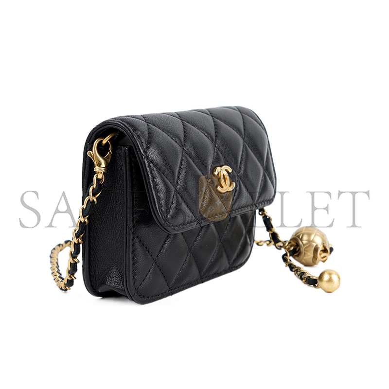 CHANEL MINI FLAP BAG PEARL CRUSH LAMBSKIN AP1628 (12.5*9.5*3.5cm)